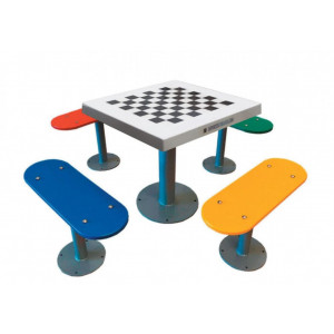 https://www.techni-contact.ovh/ressources/images/produits/merchandising/table-d-echecs-exterieure-avec-4-bancs-independants-71771471-1.jpg - Dimensions du panneau : 700 x 700 mm