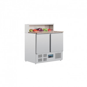 https://www.techni-contact.ovh/ressources/images/produits/merchandising/table-de-preparation-refrigeree-a-pizzas-79753413-1.jpg - Plage de Température 2 °C à 8 °C-Capacité 288 L