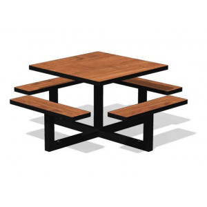 https://www.techni-contact.ovh/ressources/images/produits/merchandising/table-pique-nique-en-acier-design-7197081-1.jpg - 4 ou 8 places - Compact ép. 12mm - Table et 4 assises attachées