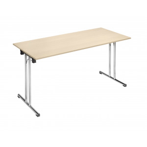 https://www.techni-contact.ovh/ressources/images/produits/merchandising/table-pliante-leonce-34727977-1.jpg - Dimensions (L x P x H) : 120 à 180 x 70/80 x 75 cm