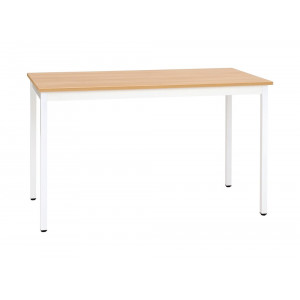 https://www.techni-contact.ovh/ressources/images/produits/merchandising/table-polyvalente-4-pieds-rectangulaire-plateau-melamine-ep-19-mm-finition-hetre-chene-ou-gris-120-x-60-cm-a-160-x-80-cm-39453941-1.jpg - Plateau mélaminé ép. 19 mm – Finition : Hêtre, chêne ou gris – 120 x 60 cm à 160 x 80 cm