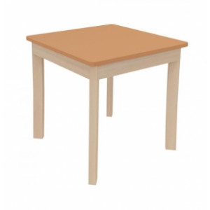 https://www.techni-contact.ovh/ressources/images/produits/merchandising/table-scolaire-60-x-60-cm-78213129-1.jpg - Longueur : 60 cm - Taille : T1 à T6 - plateau mélaminé - Structure hêtre massif