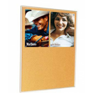 Tableau liège en aluminium