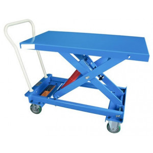 https://www.techni-contact.ovh/ressources/images/produits/merchandising/tables-mobiles-a-niveau-constant-43382117-1.jpg - Capacités : De 10 kg à 600 kg - Hauteurs maxi : De 662 mm à 814 mm