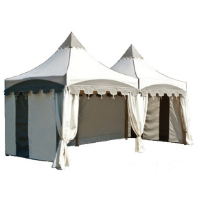 https://www.techni-contact.ovh/ressources/images/produits/merchandising/tente-pour-receptions-10178717-1.jpg - Dimensions : 3 m x 3 m – hauteur maximale : 3.25 m - stand pliant en PVC – plusieurs habillages disponibles