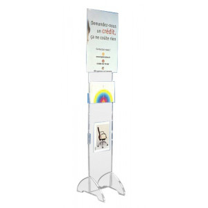 https://www.techni-contact.ovh/ressources/images/produits/merchandising/totem-modulable-plexiglas-2806431-1.jpg - Hauteur maxi du totem 1,90 m - Panneau : 30 x 150 cm
