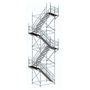 https://www.techni-contact.ovh/ressources/images/produits/merchandising/tour-echafaudage-escalier-9386667-1.jpg - Hauteur de travail (mm): de 440 à 12700 m - Roulante