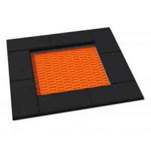 https://www.techni-contact.ovh/ressources/images/produits/merchandising/trampoline-carre-67914878-1.jpg - Dimensions : 125 x 125 cm à 250 x 250 cm - Hauteur de chute : 90 cm – En caoutchouc SBR ou EPDM