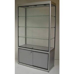 https://www.techni-contact.ovh/ressources/images/produits/merchandising/vitrine-d-exposition-en-verre-et-aluminium-naturel-368195-1.jpg - Dimensions (HxPxL) cm : de 125 x 78 x 43 à 181 x 103 x 43