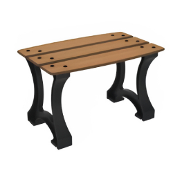 1 place - Anthracite / Teck