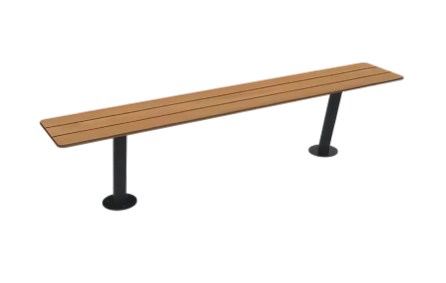 Sans dossier - Anthracite / Teck