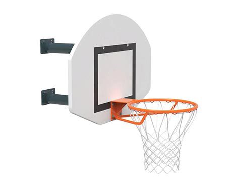 But de basket mural 2 bras Hauteur fixe