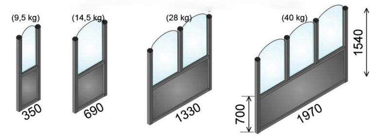 Complet avec panneau