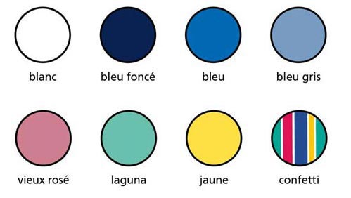 Couleur du tissu Sunsure