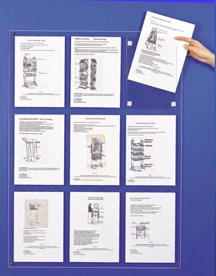 9 places A4 à la verticale (21/ 29.7)	