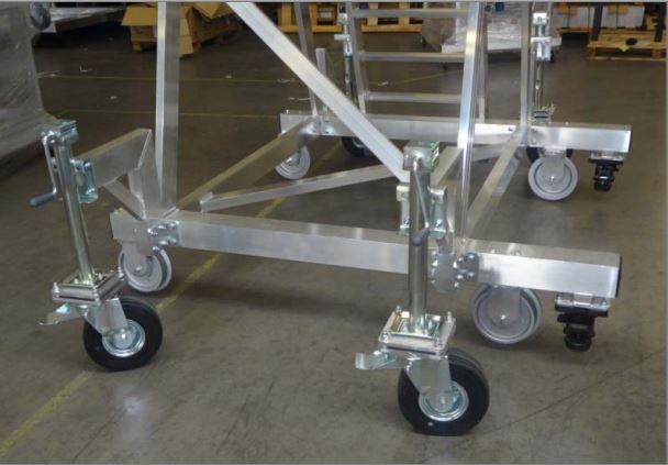 Vue sur double système de déplacement 