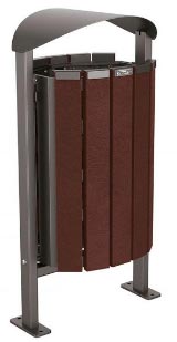 Acier et plastique recyclé