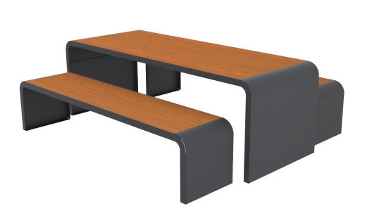 Anthracite MAT RAL 7016 / Teck