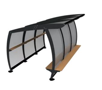 Allongé - L.4485 mm - 2 cotés fermés