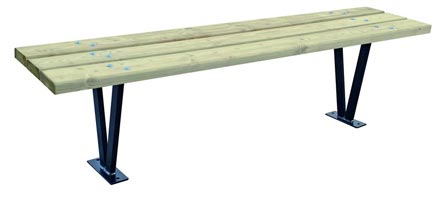 Lames droites en pin