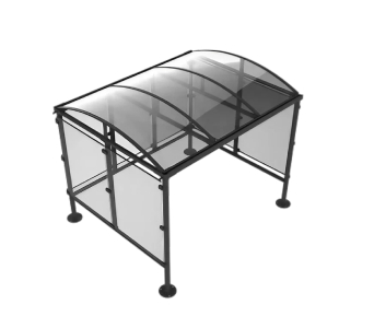 Simple - L.2800 mm - 3 cotés fermés