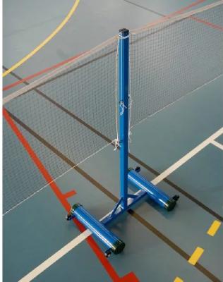 Poteau central de badminton mobile