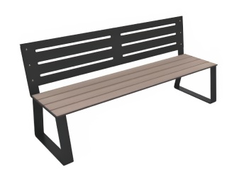 Anthracite / Chêne clair