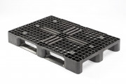 Palette plastique ajourée 3 semelles 1200x800 mm