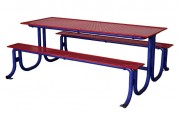 Table pique nique acier
