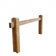 Barrière coulissante en bois