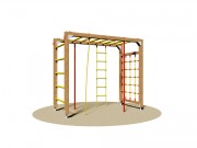 Structure escalade aire de jeux