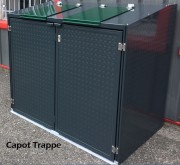 Abri conteneur poubelle