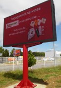 Ecran publicitaire led