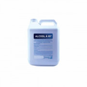 4 bidons d'alcool 95 degrés de 5 litres