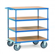 Chariot à 4 plateaux