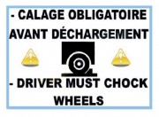 Panneau pictogramme d'avertissement