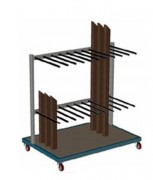 Chariot pour profilés