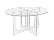 Table en plexi