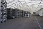 Abri de stockage démontable 100 m²