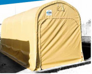 Abri de stockage multifonction en PVC - A monter soi-même - Largeur 1,5 m ou 2,5 m - Hauteur jusqu'à 1,90 m