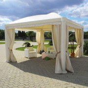 Abri de terrasse en toile