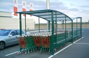 Abri extérieur pour chariot