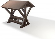 Abri pique nique plastique recyclé