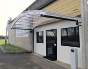 Abri polycarbonate sur mesure