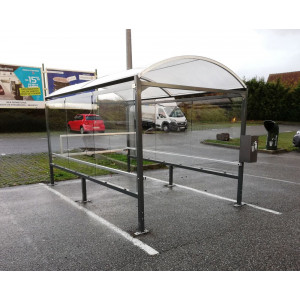 Abri chariot tradi m60/m100 acier et m90 bois