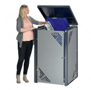 Abri pour conteneur en acier - Contenance 120 L et 240 L