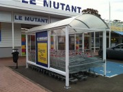 Abri rangement chariot