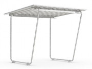 Abri vélos galvanisé simple