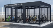 Abri vélos sécurisé