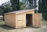 Abri voiture en bois - Surface 12 à 18 m2 - L. 4 à 6 m